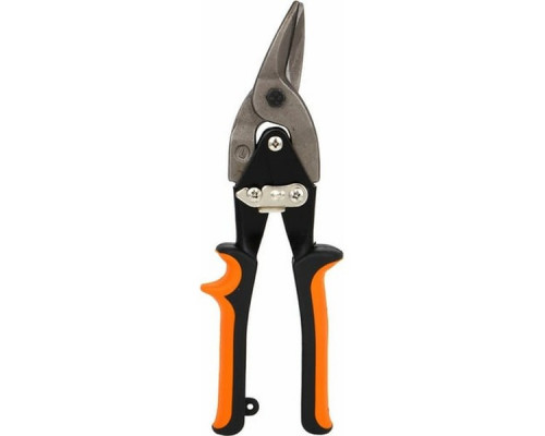 Ножницы по металлу ЕРМАК 250 мм, двухкомпонентная рукоятка, левый 599-097