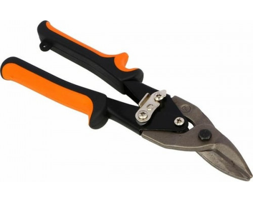 Ножницы по металлу ЕРМАК 250 мм, двухкомпонентная рукоятка, левый 599-097