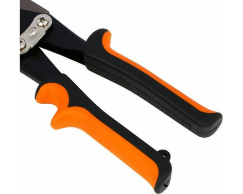 Ножницы по металлу ЕРМАК 250 мм, двухкомпонентная рукоятка, левый 599-097