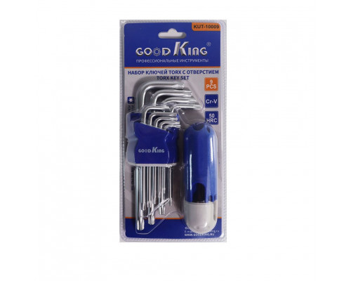 Ключи Torx GOODKING удлиненные с держателем KUT-10009