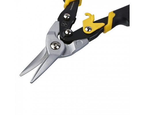 Ножницы по металлу Hanskonner 250 мм, прямой рез, СrMо HK1074-10-02