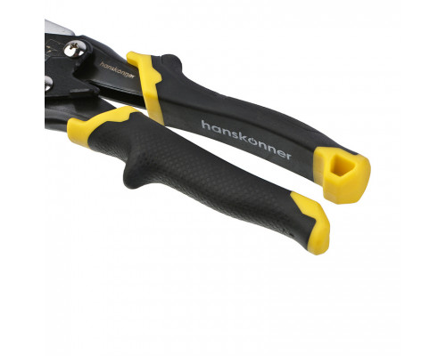 Ножницы по металлу Hanskonner 250 мм, левый рез, СrMo HK1074-10-03