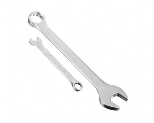 Набор рожково-накидных ключей ЕРМАК 6 предметов 8-17 мм, матовые CRV, пластик холдер 736-048