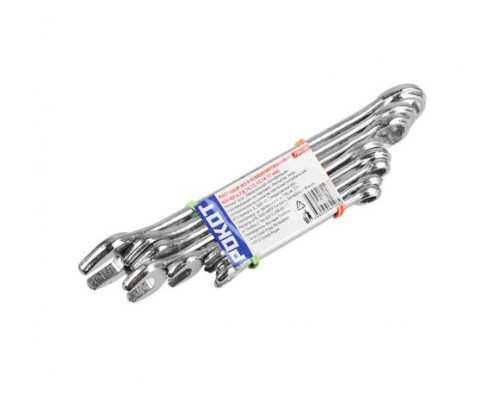 Набор из 8 комбинированных ключей РОКОТ 6, 7, 8, 10, 12, 13, 14, 17 мм 736-129