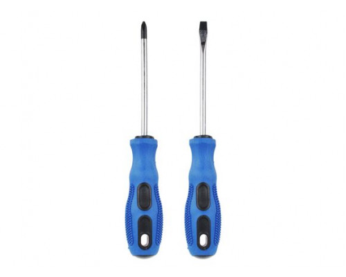 Набор отверток РОКОТ 2 шт, PH2/SL5,5х100 мм, обрезиненные 651-206