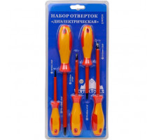 Набор отверток 5 предметов диэлектрических VertexTools 0033-02