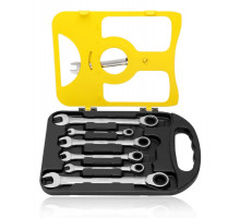 Набор трещоточных ключей GOODKING 7 предметов, в кейсе TK-1007