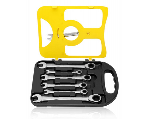 Набор трещоточных ключей GOODKING 7 предметов, в кейсе TK-1007