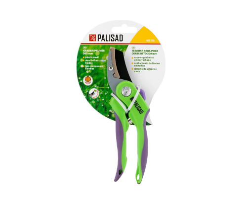 Секатор с наковальней, 200 мм, двухкомпонентные рукоятки Palisad 605518 Секатор с наковальней, 200 мм, двухкомпонентные рукоятки Palisad 605518