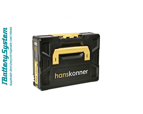 Аккумуляторный ударный гайковерт Hanskonner 1BatterySystem HCD20420BLC