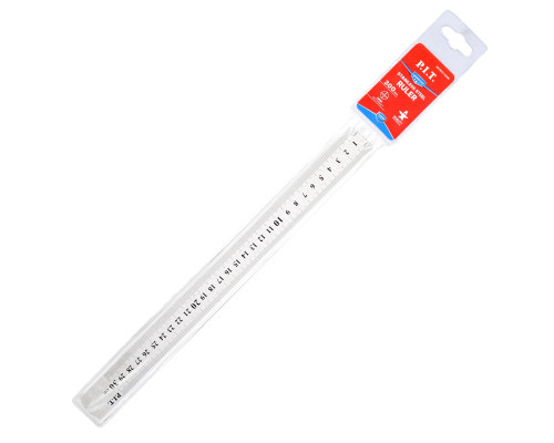 Линейка из нержавеющей стали P.I.T. ADVANCE (300 мм, метрическая) HSTR01-0300