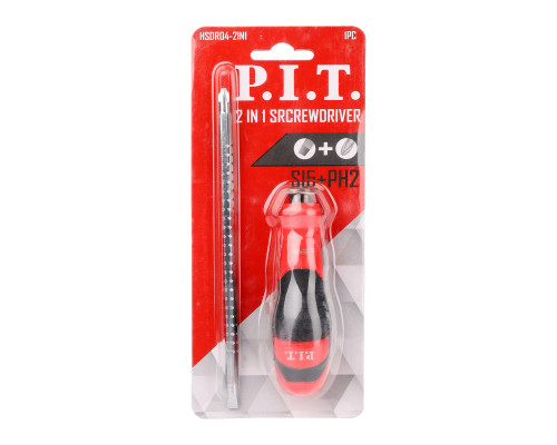 Отвертка P.I.T. комбинированная 207 мм HSDR04-2IN1 Отвертка P.I.T. комбинированная 207 мм HSDR04-2IN1
