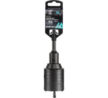 Коронка буровая SDS-plus METALLICA Optima 55x160/100 мм твердосплавная H=50 мм, M22,0х2,0 мм, с адаптером 907160