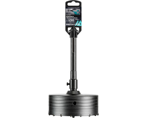 Коронка тв.спл.SDS-max METALLICA Optima 150x250/110 мм,h=50 мм, М22,0х2,0 мм с адаптером 907283 Коронка тв.спл.SDS-max METALLICA Optima 150x250/110 мм,h=50 мм, М22,0х2,0 мм с адаптером 907283