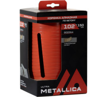 Коронка алмазная сегментная удлин. METALLICA Ultra 102x150 мм, М16, без хвостовика, по бетону 902264