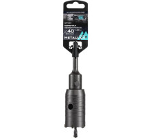 Коронка тв.спл.SDS-plus METALLICA Optima 40x160/100 мм,h=50 мм, М22,0х2,0 мм с адаптером 907139