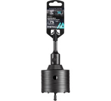 Коронка буровая SDS-plus METALLICA Optima 75x160/100 мм твердосплавная H=50 мм, M22,0х2,0 мм, с адаптером 907207
