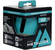 Коронка алмазная сегментная METALLICA Optima 82x63 мм, М16, без хвостовика, по бетону 902172