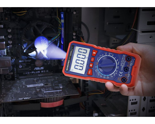 Мультиметр цифровой (однострочный дисплей) WORKPRO WP295005