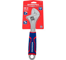 Разводной ключ WORKPRO 250 мм CR-V WP272012