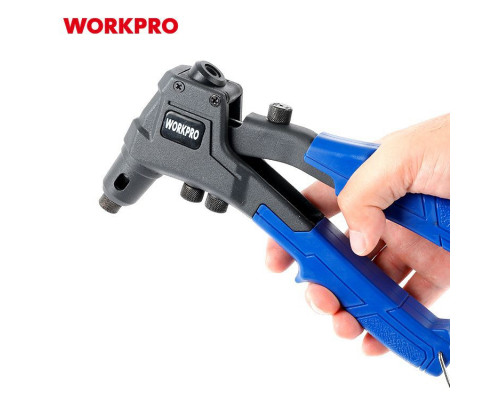 Заклепочник 200 мм алюминиевый корпус WORKPRO WP225002