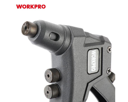 Заклепочник 200 мм алюминиевый корпус WORKPRO WP225002