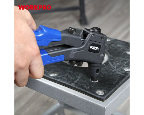 Заклепочник 200 мм алюминиевый корпус WORKPRO WP225002