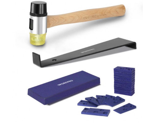 Комплект для установки ламината и деревянных полов Workpro WP204302