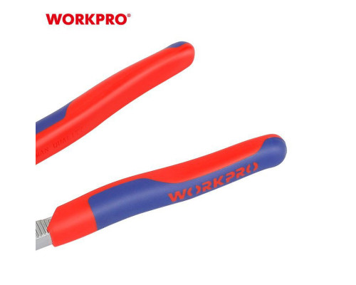 Клещи переставные WORKPRO 265 мм CR-V (с кнопкой + накладки) WP231162