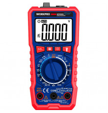 Мультиметр цифровой (однострочный дисплей) WORKPRO WP295005