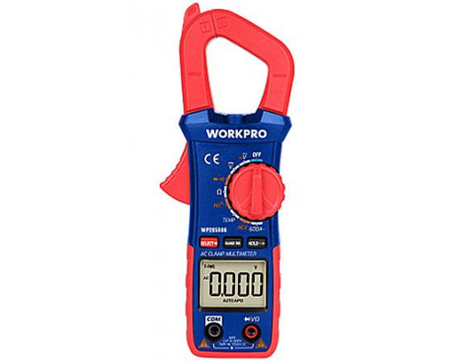 Токоизмерительные цифровые клещи-мультиметр WORKPRO WP295006