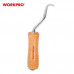 Крючок вязальный WORKPRO с деревянной ручкой WP329032