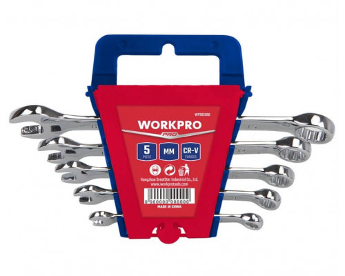 Набор комбинированных гаечных ключей WORKPRO 5 шт WP202500