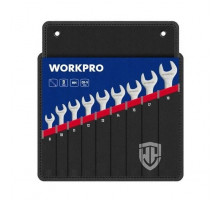 Набор комбинированных ключей WORKPRO 8-19 мм, 9 шт. WP202502