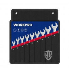 Набор комбинированных ключей WORKPRO 8-19 мм, 9 шт. WP202502