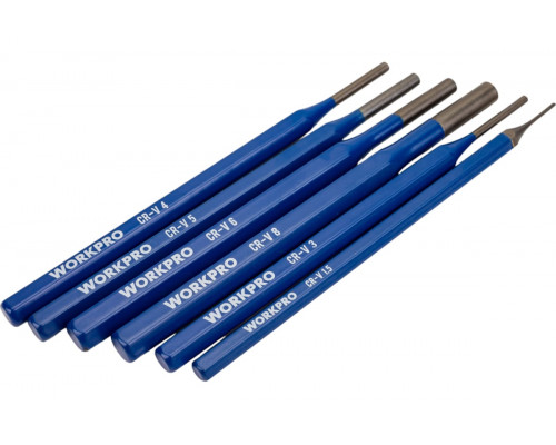 Набор выколоток WORKPRO 6 шт WP201304