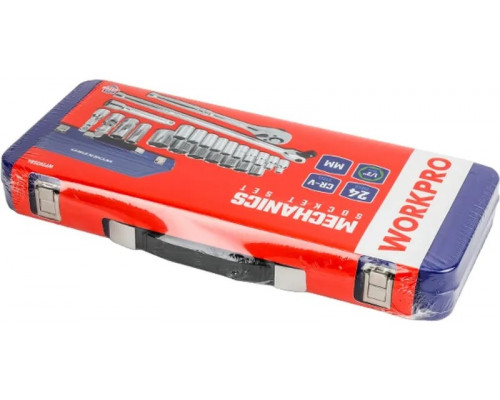 Набор головок WORKPRO  24 пр, 1/2, 8-32 мм WP202564