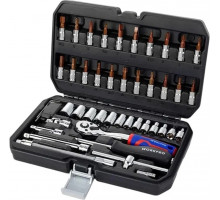 Набор инструментов WORKPRO 1/4" 46 шт WP202540