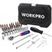Набор инструментов WORKPRO 1/4" 46 шт WP202540