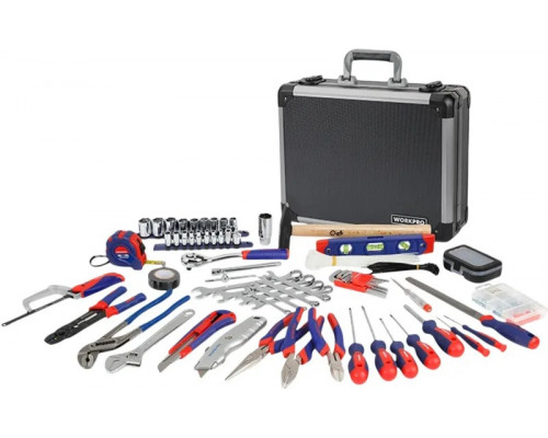 Набор инструментов WORKPRO в алюминевом кейсе 297 шт WP209031