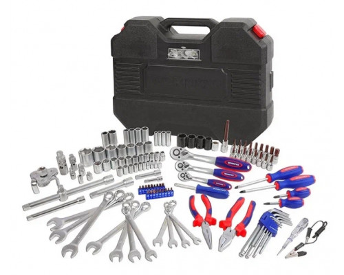 Набор инструментов WORKPRO 1/4"+3/8"+1/2" 123 шт WP202533