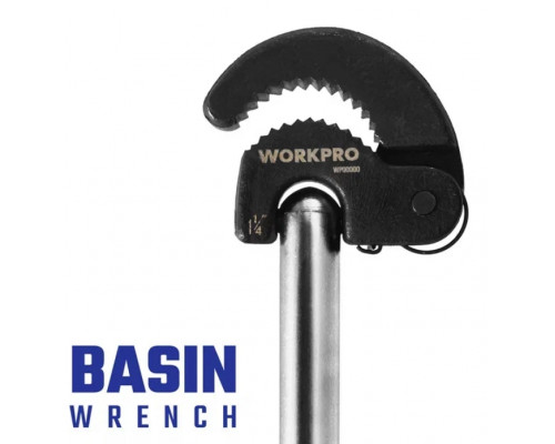 Ключ самозажимной сантехнический WORKPRO 10-32 мм WP309002