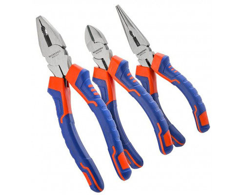 Набор губцевого инструмента WORKPRO 3 предмета WP201007