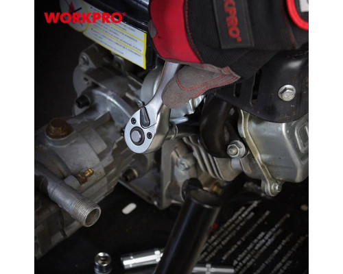 Набор инструментов WORKPRO 1/4"+3/8"+1/2" 172 шт. WP202545