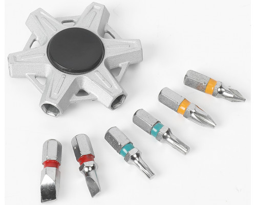 Набор бит WORKPRO вращающийся 6 шт WP221065