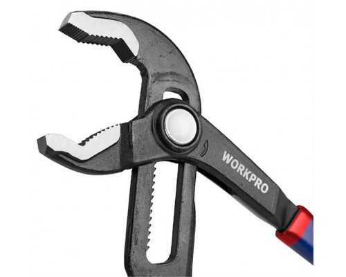 Переставные быстрорегулируемые клещи WORKPRO 250 мм WP231087