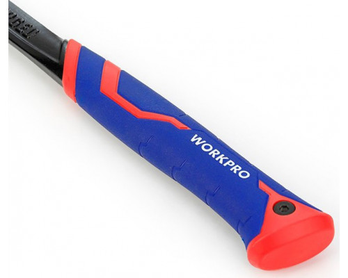 Молоток-гвоздодер WORKPRO цельнометаллический 450 г WP241013