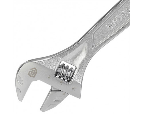 Разводной ключ сверхмощный WORKPRO 150 мм CR-V WP272006