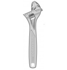 Разводной ключ сверхмощный WORKPRO 250 мм CR-V WP272008