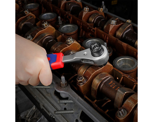 Ключ торцевой с трещеткой WORKPRO 8-в-1 WP272059